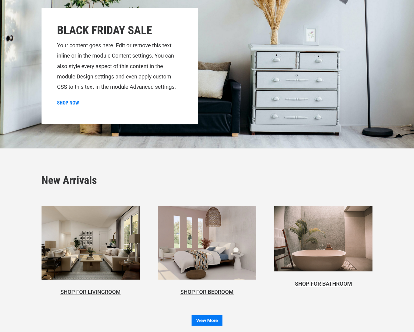 Minimal Shop